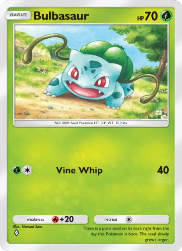 Bulbasaur Rare rarity Genetic Apex Pokémon card price
