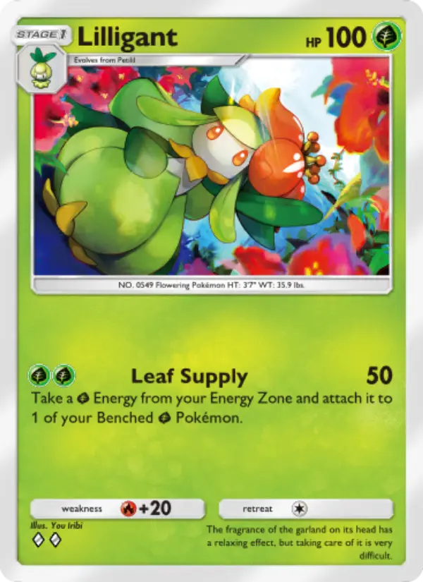 Lilligant Rare rarity Genetic Apex Pokémon card price