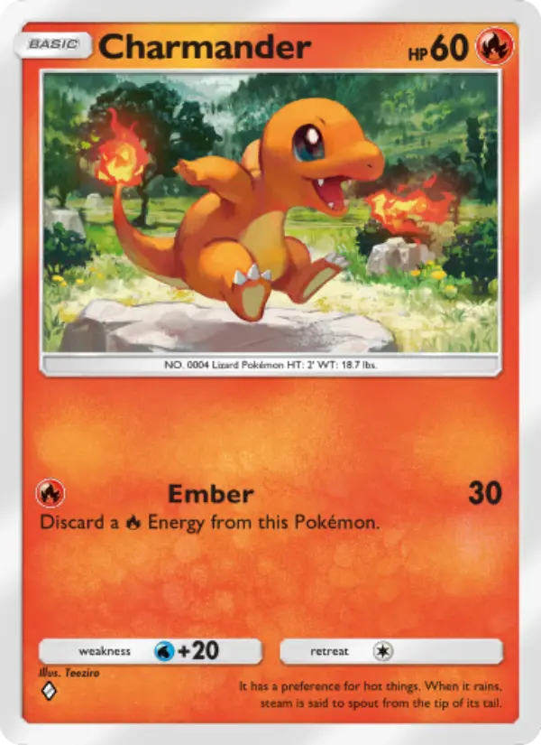 Charmander Rare rarity Genetic Apex Pokémon card price