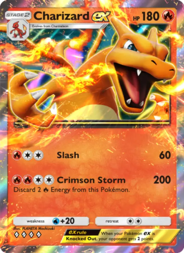 Charizard ex Rare rarity Genetic Apex Pokémon card price