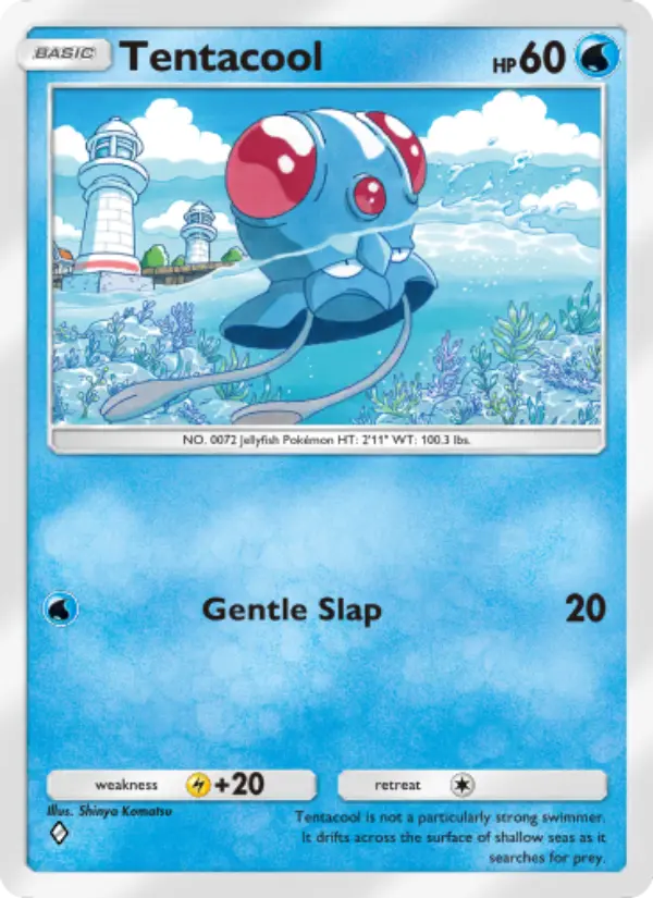 Tentacool Rare rarity Genetic Apex Pokémon card price