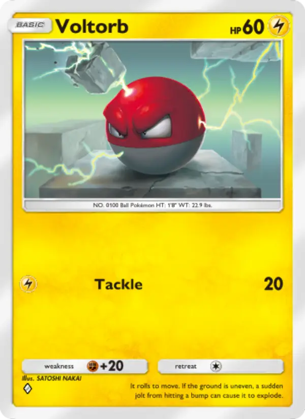 Voltorb Rare rarity Genetic Apex Pokémon card price