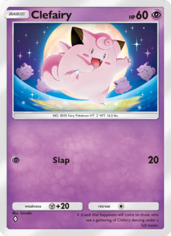 Clefairy Rare rarity Genetic Apex Pokémon card price