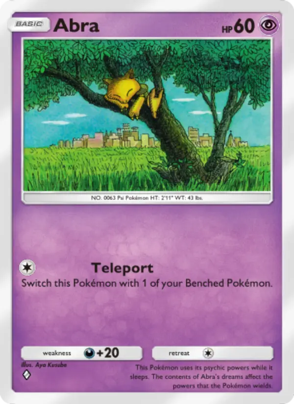 Abra Rare rarity Genetic Apex Pokémon card price