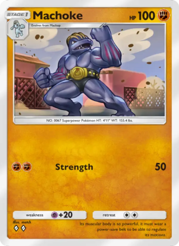 Machoke Rare rarity Genetic Apex Pokémon card price