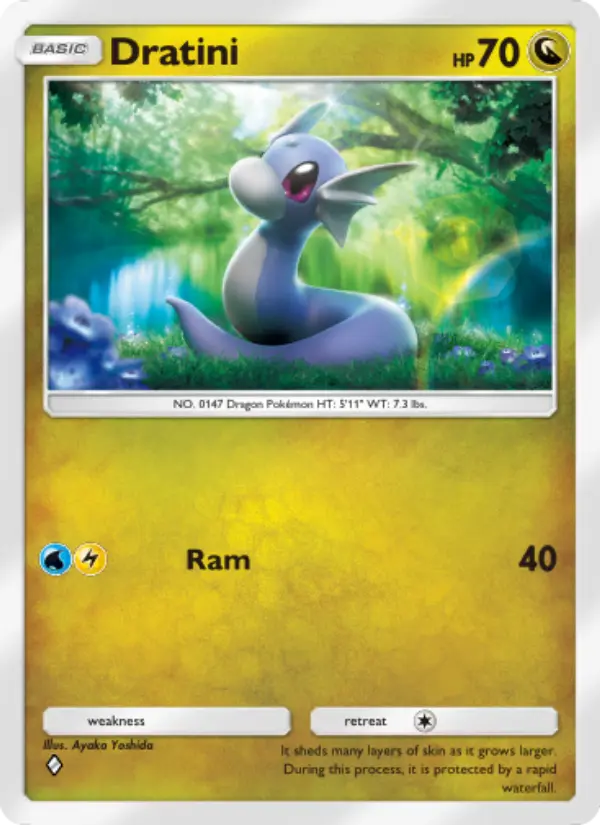 Dratini Rare rarity Genetic Apex Pokémon card price