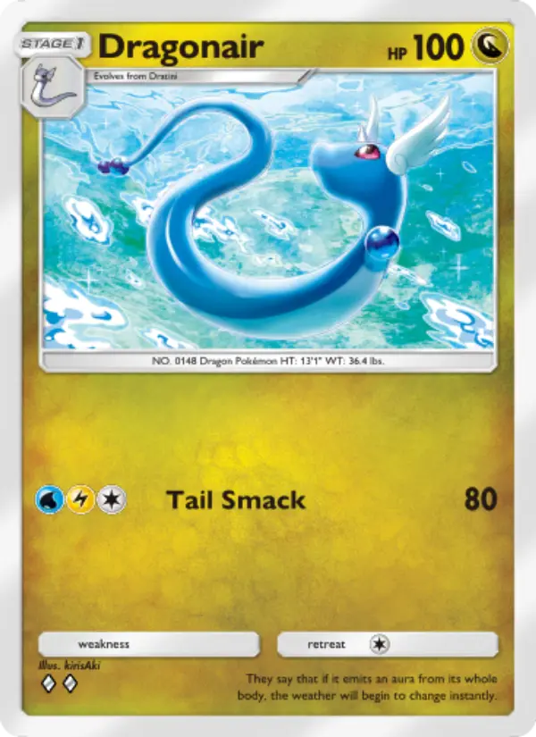 Dragonair Rare rarity Genetic Apex Pokémon card price