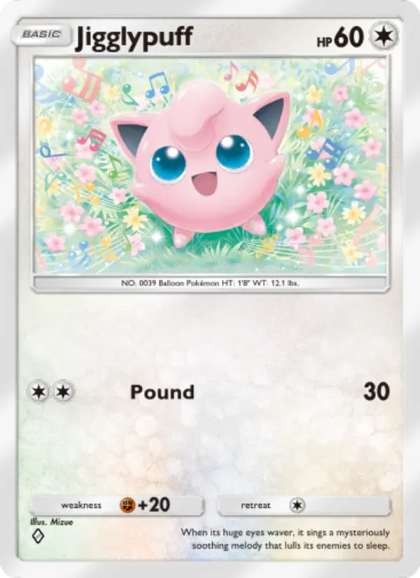 Jigglypuff Rare rarity Genetic Apex Pokémon card price