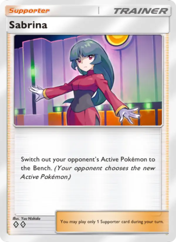 Sabrina Rare rarity Genetic Apex Pokémon card price