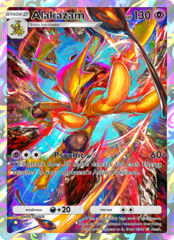 Alakazam Secret Rare rarity Genetic Apex Pokémon card price