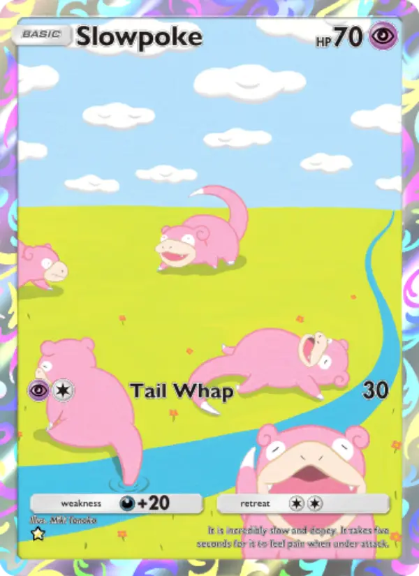 Slowpoke Secret Rare rarity Genetic Apex Pokémon card price
