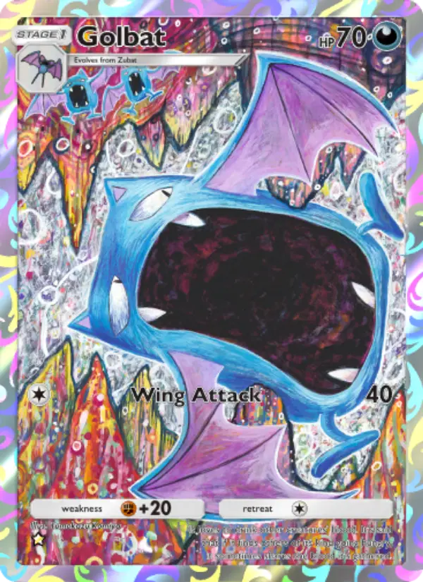 Golbat Secret Rare rarity Genetic Apex Pokémon card price