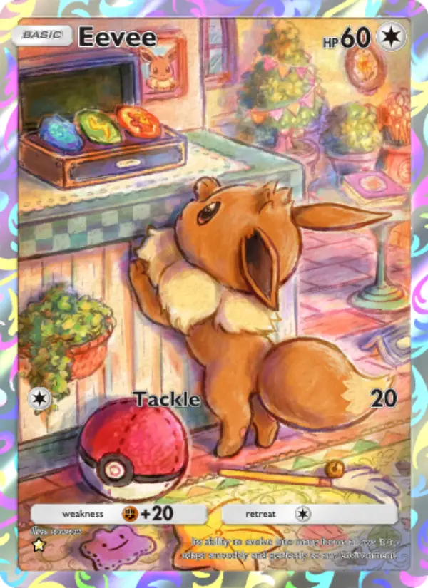 Eevee Secret Rare rarity Genetic Apex Pokémon card price