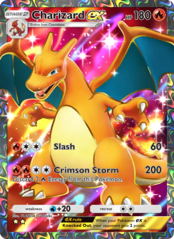 Charizard ex Secret Rare rarity Genetic Apex Pokémon card price