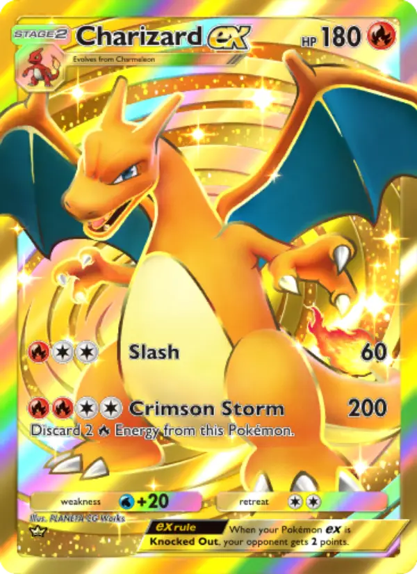 Charizard ex Secret Rare rarity Genetic Apex Pokémon card price