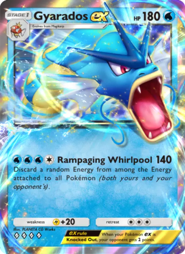 Gyarados ex Rare rarity Mythical Island Pokémon card price