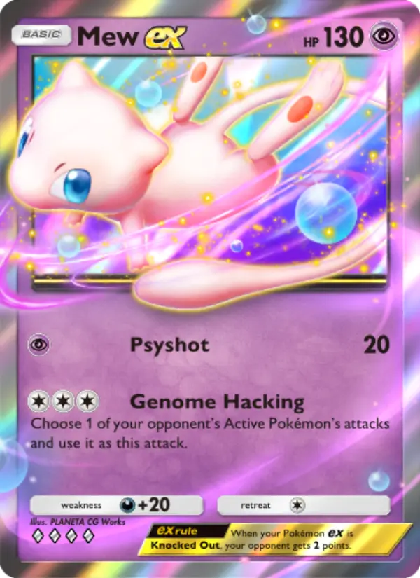 Mew ex Rare rarity Mythical Island Pokémon card price