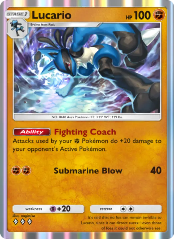 Lucario Rare rarity Space-Time Smackdown Pokémon card price