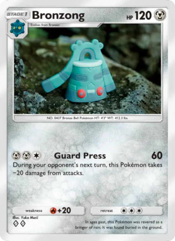 Bronzong Rare rarity Space-Time Smackdown Pokémon card price