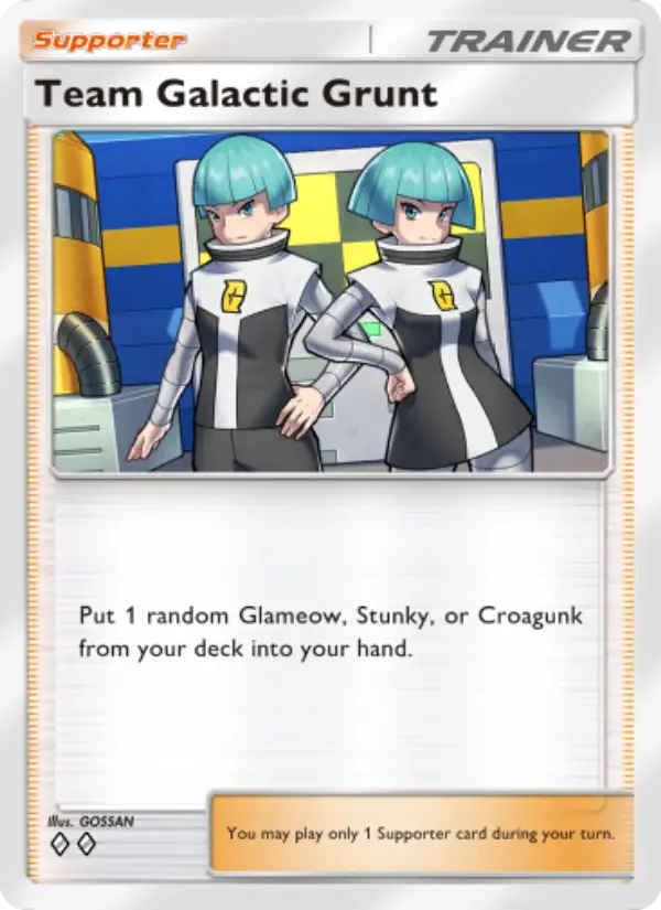 Team Galactic Grunt Secret Rare rarity Space-Time Smackdown Pokémon card price