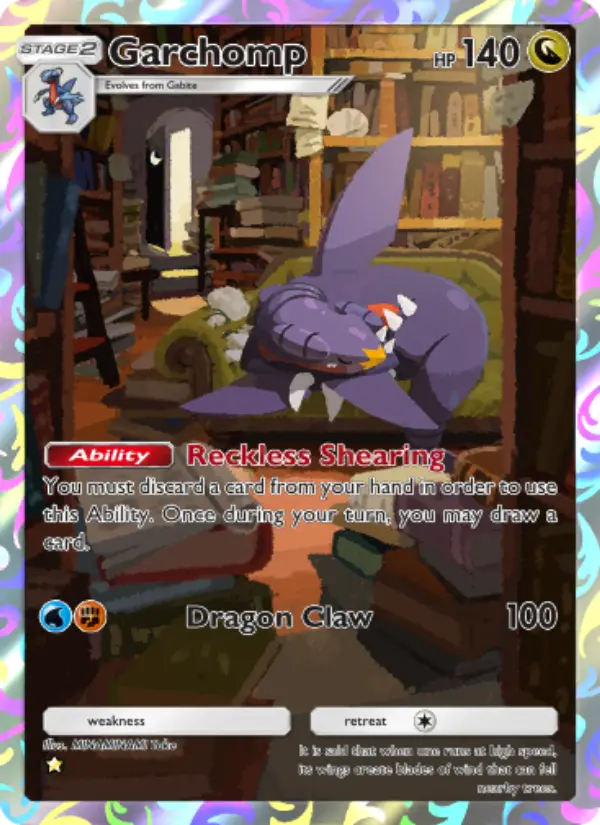 Garchomp Secret Rare rarity Space-Time Smackdown Pokémon card price