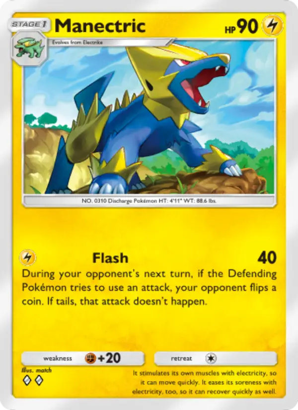 Manectric Rare rarity Triumphant Light Pokémon card price