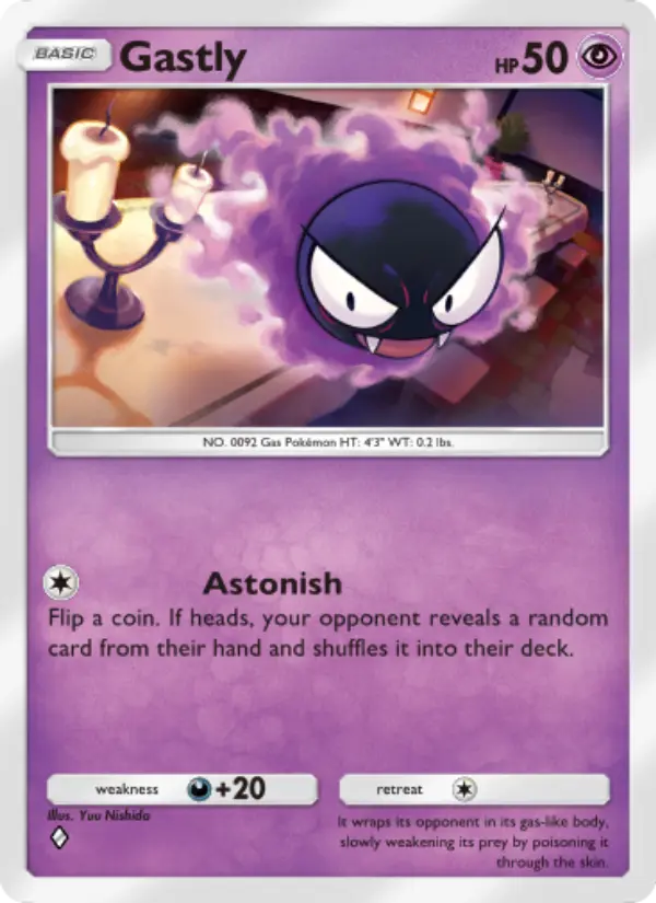 Gastly Rare rarity Triumphant Light Pokémon card price
