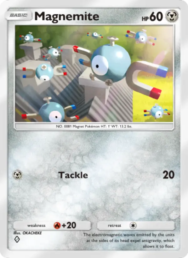 Magnemite Rare rarity Triumphant Light Pokémon card price
