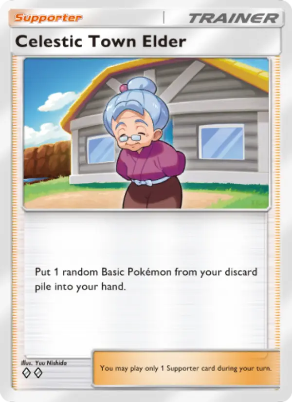 Celestic Town Elder Rare rarity Triumphant Light Pokémon card price