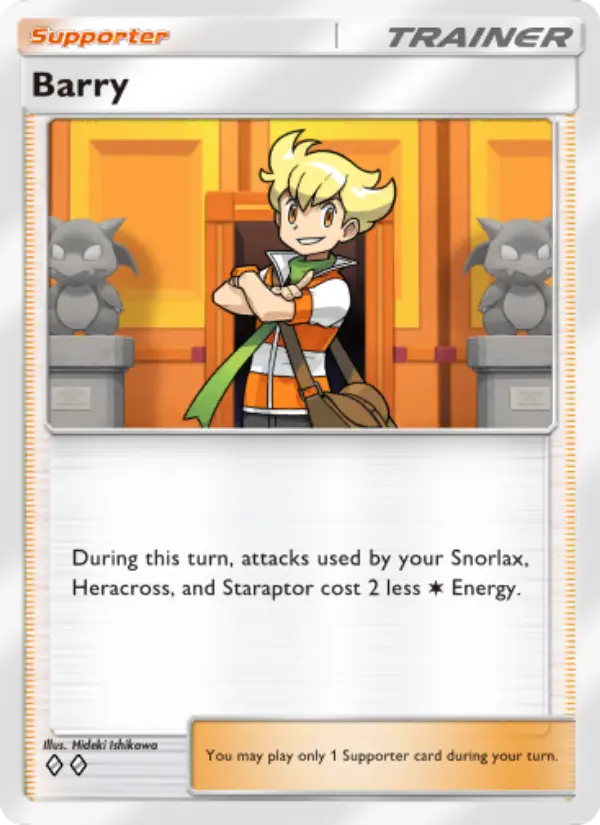 Barry Rare rarity Triumphant Light Pokémon card price