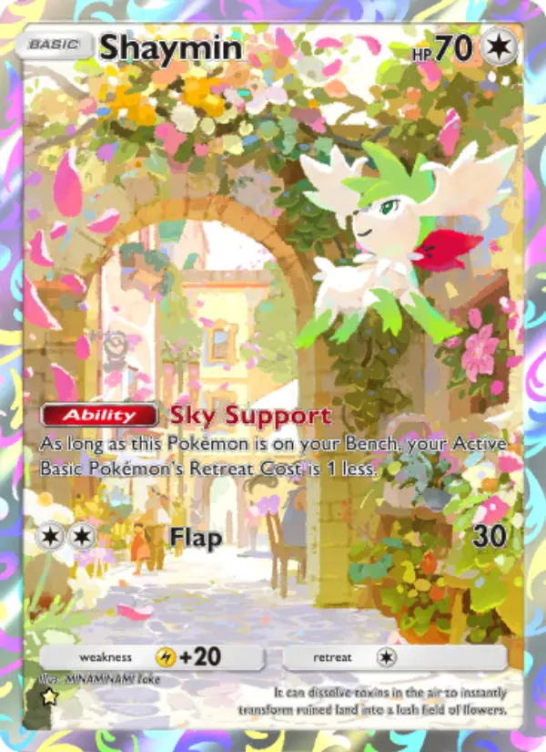 Shaymin Secret Rare rarity Triumphant Light Pokémon card price