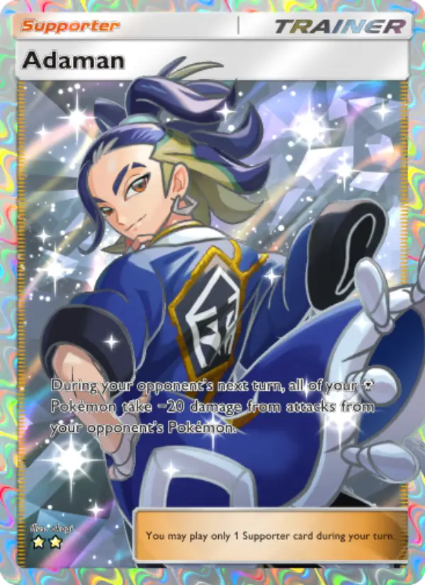 Adaman Secret Rare rarity Triumphant Light Pokémon card price