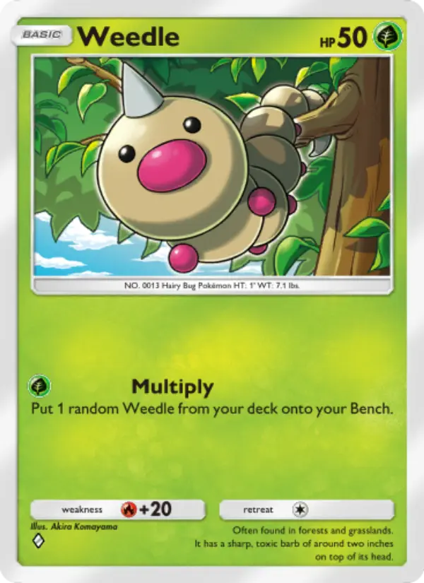 Weedle Rare rarity Shining Revelry Pokémon card price
