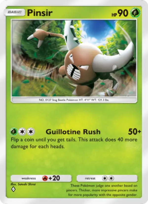 Pinsir Rare rarity Shining Revelry Pokémon card price