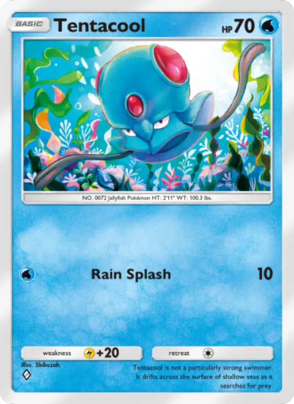 Tentacool Rare rarity Shining Revelry Pokémon card price