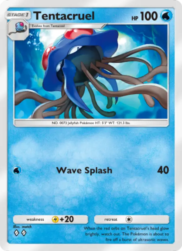 Tentacruel Rare rarity Shining Revelry Pokémon card price