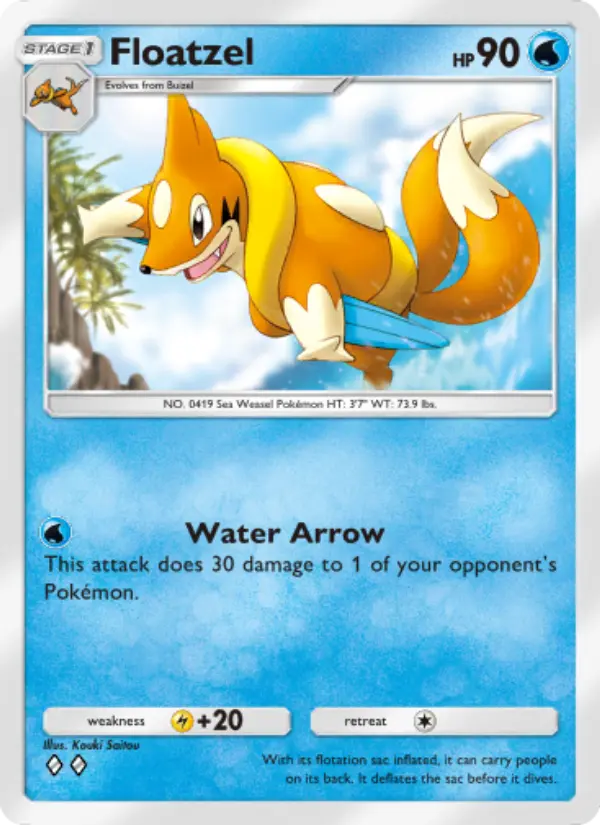 Floatzel Rare rarity Shining Revelry Pokémon card price