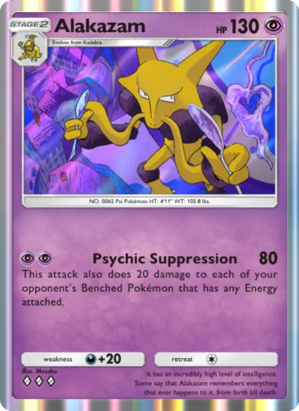 Alakazam Rare rarity Shining Revelry Pokémon card price