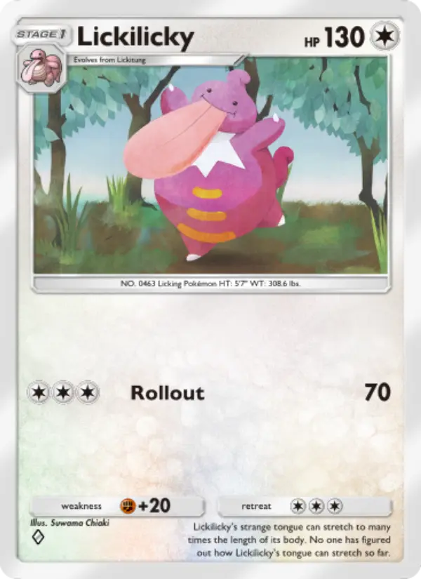 Lickilicky Rare rarity Shining Revelry Pokémon card price