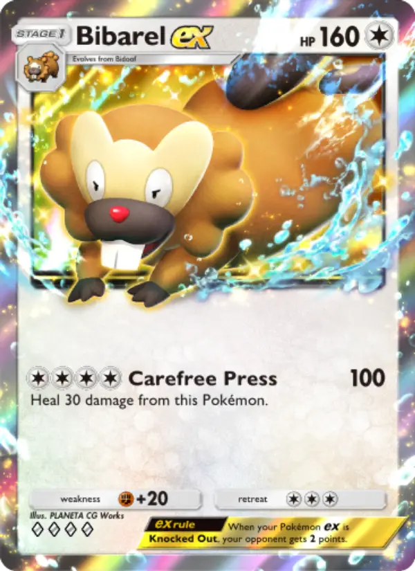 Bibarel ex Rare rarity Shining Revelry Pokémon card price