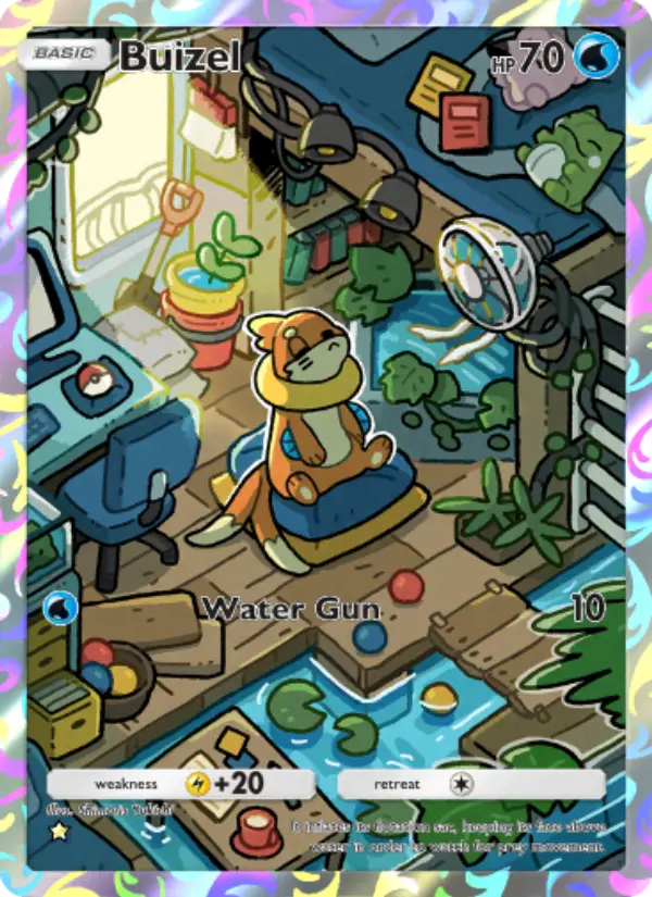 Buizel Secret Rare rarity Shining Revelry Pokémon card price
