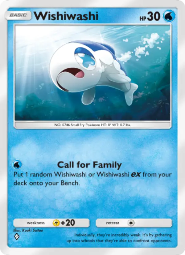 Wishiwashi Rare rarity Celestial Guardians Pokémon card price