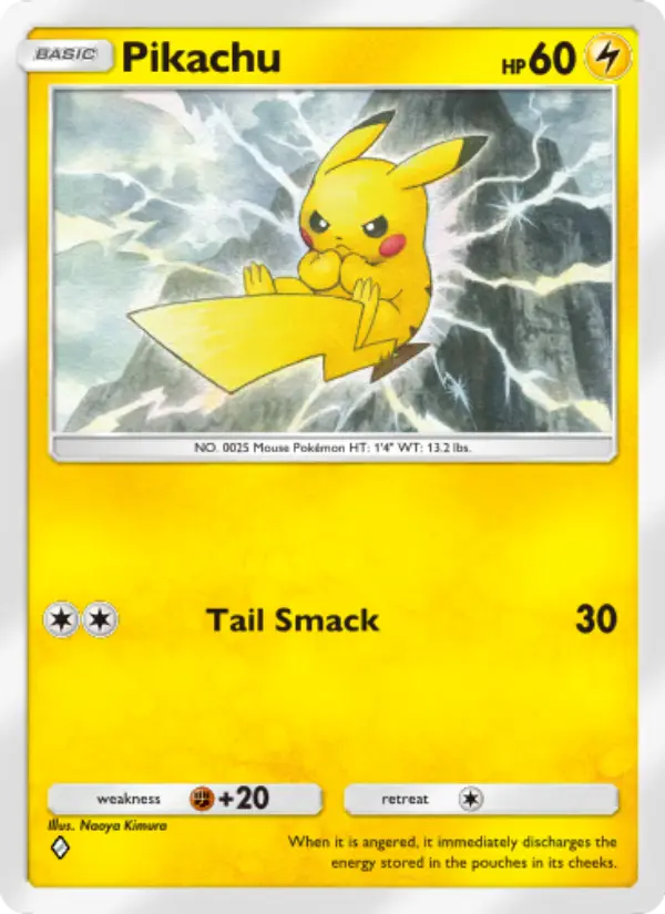 Pikachu Rare rarity Celestial Guardians Pokémon card price