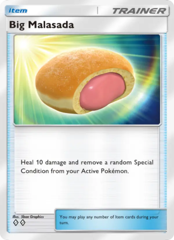 Big Malasada Rare rarity Celestial Guardians Pokémon card price