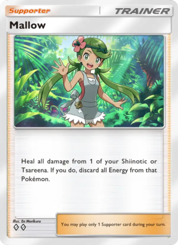 Mallow Rare rarity Celestial Guardians Pokémon card price