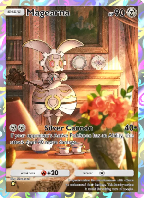 Magearna Secret Rare rarity Celestial Guardians Pokémon card price