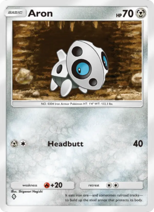 Aron Rare rarity Extradimensional Crisis Pokémon card price