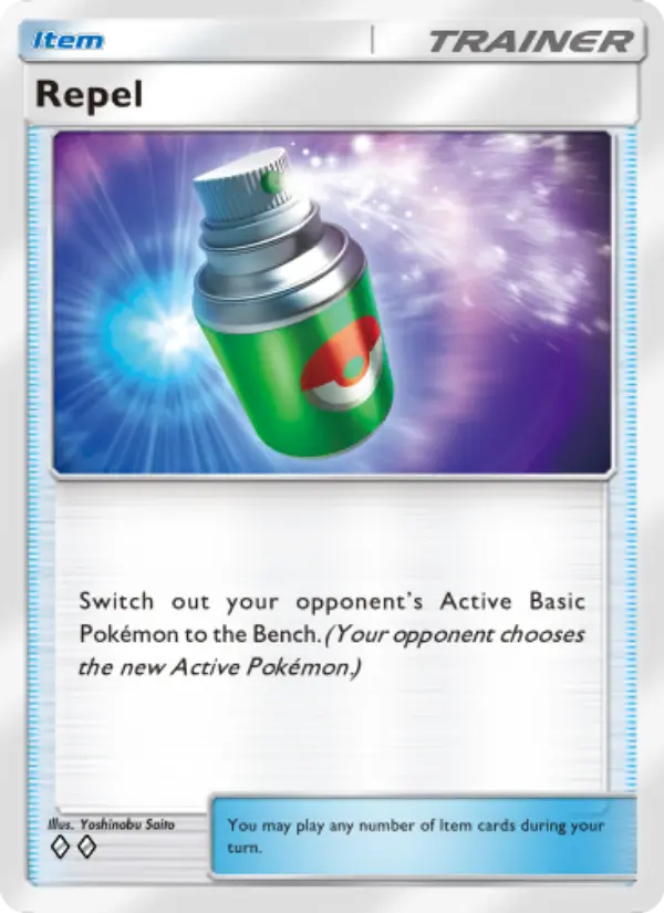 Repel Rare rarity Extradimensional Crisis Pokémon card price