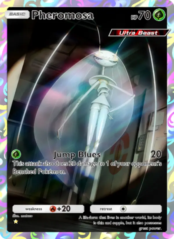 Pheromosa Secret Rare rarity Extradimensional Crisis Pokémon card price