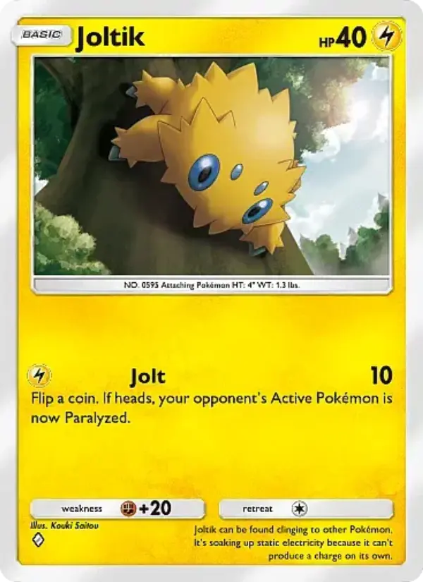 Joltik Rare rarity Eevee Grove Pokémon card price